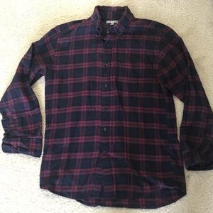 UNIQLO Red & Black Flannel